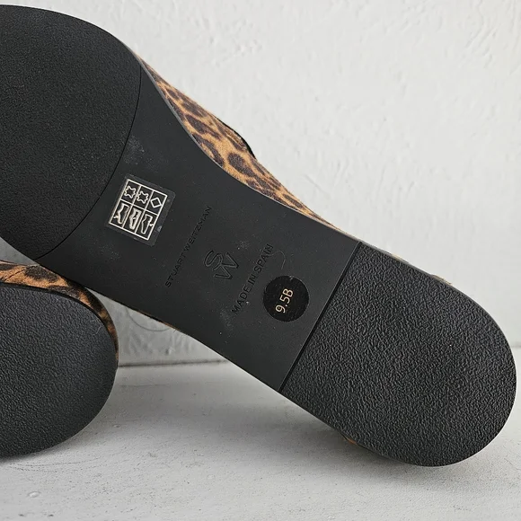 NWOT Stuart Weitzman Tinsley Leopard Moccasins/Loafers - Picture 14 of 14